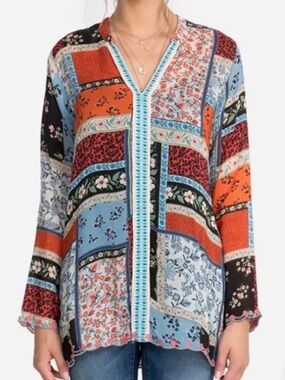 Johnny Was Eulia Tunic M